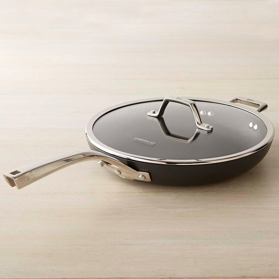 Calphalon Elite Nonstick Covered Frying Pan, 31 cm Williams Sonoma AU